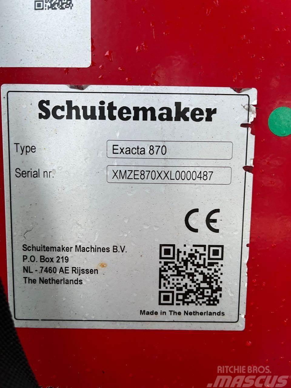 Schuitemaker Exacta 870 Autres matériels de fertilisation