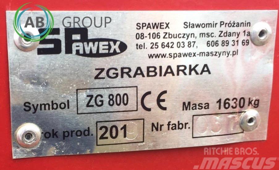 Spawex KREISELSCHWADER TAJFUN ZG-800 / ROTORY RAKE Rateau faneur