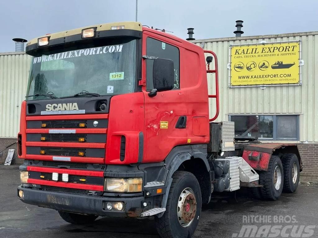 Scania R164-480 V8 Tractor 6x4 Manuel Gearbox Full Steel Châssis cabine