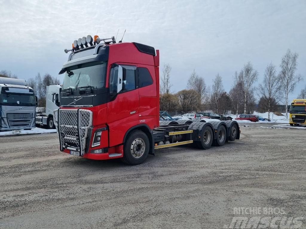 Volvo FH16 750HK 8x4 Chassi Châssis cabine