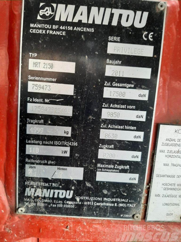 Manitou MRT 2150 Priv Chariot télescopique