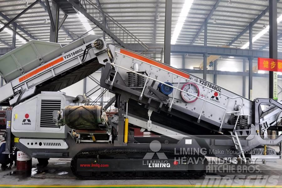 Liming Crawler type Mobile Crushing Plant Station de broyage et concassage