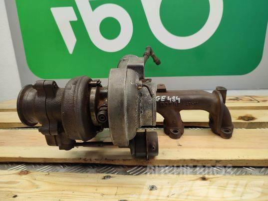 Iveco F4GE484  exhaust manifold Moteur