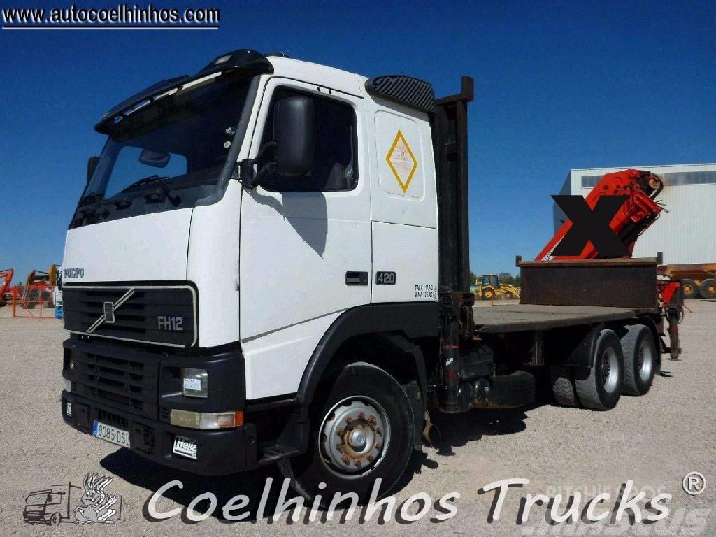 Volvo FH12 420 6x4 Camion plateau