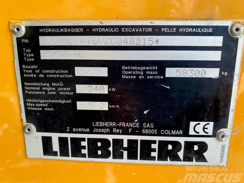 Liebherr R956 HD Pelle sur chenilles