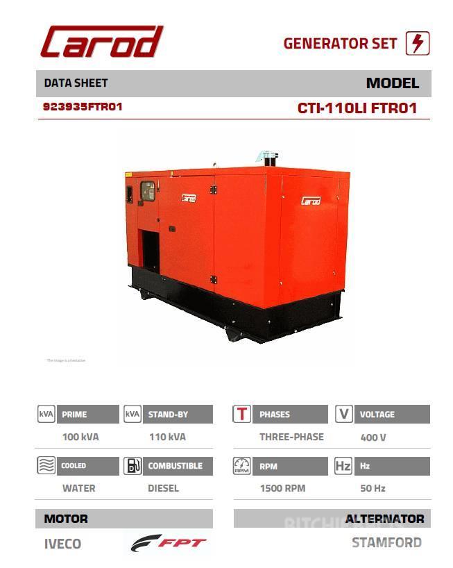  CAROD CTI-110LI FTR01 https://skodas.lt Générateurs diesel