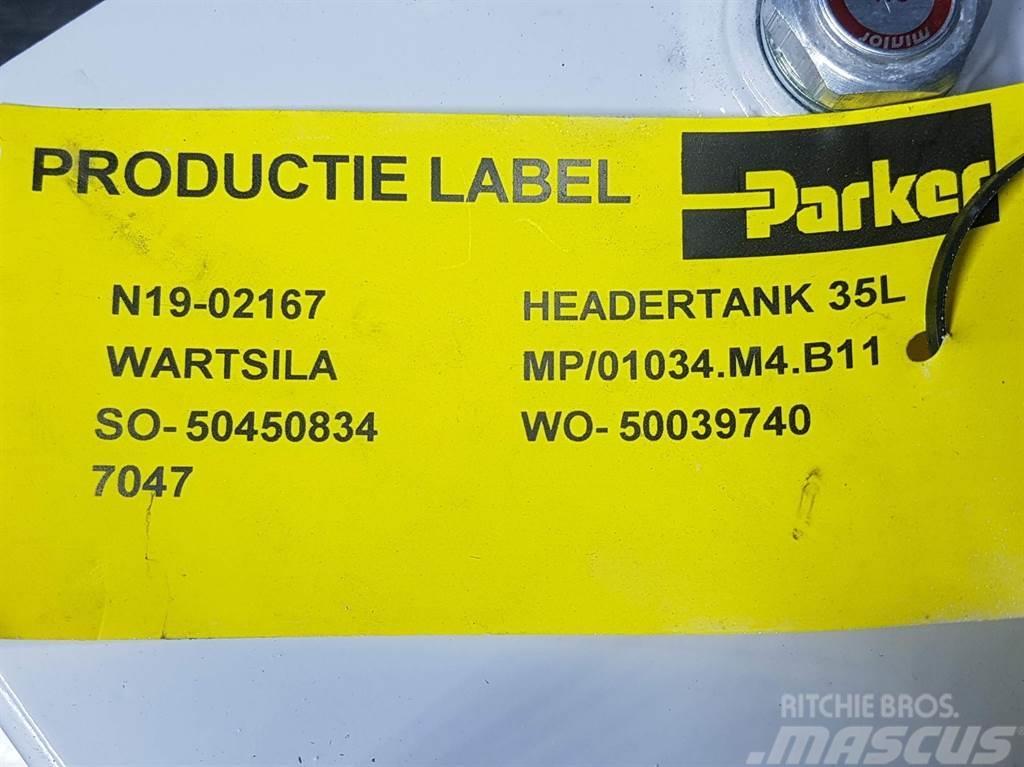 Parker - Headertank 35L - Tank/Behälter/Reservoir Hydraulique