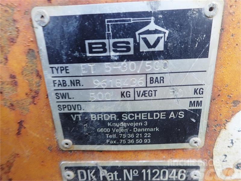 BSV Element tang 30 cm Type ET 5-30/500 Accessoires et pièces pour grue