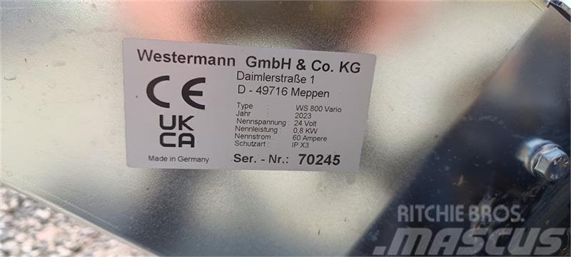 Westermann WS 800 elektrisk spalteskraber Autres matériels d'élevage