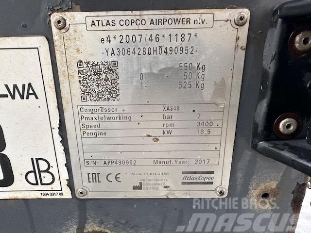 Atlas Copco Xas 48 Compresseur