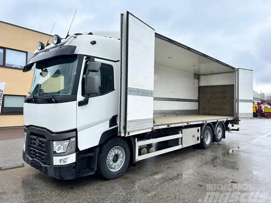 Renault T430 6X2 EURO6 + SIDE OPENING + BOX HEATING Camion Fourgon