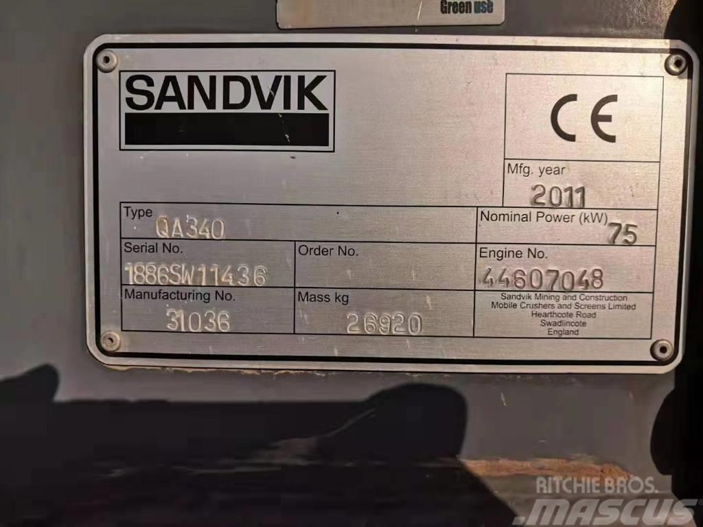 Sandvik QA 340 Crible