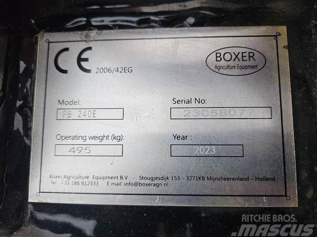 Boxer PB240E - Silage grab/Greifschaufel/Uitkuilbak Bac, râtelier