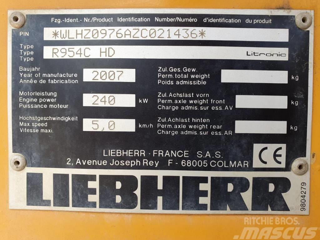  Koparka gąsienicowa LIEBHERR R 954 C HD Pelle sur chenilles