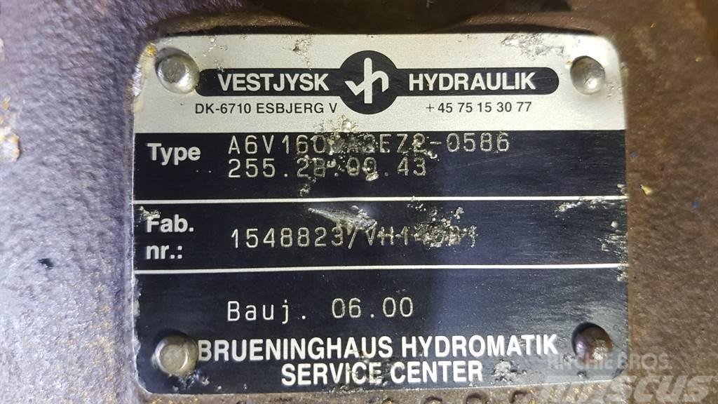 Brueninghaus Hydromatik A6V160DA2EZ2-0586 - Drive motor/Fahrmotor/Rijmotor Hydraulique