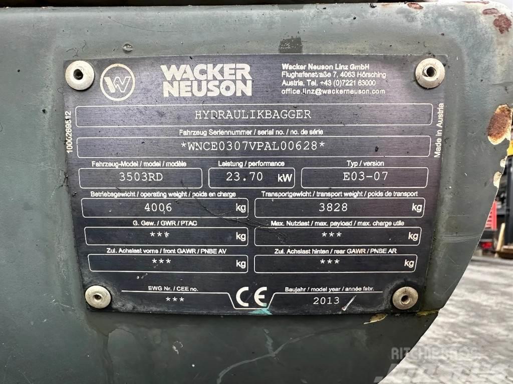 Wacker Neuson 3503 RD Mini pelle < 7t