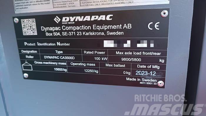 Dynapac CA3500D Autres outils de préparation du sol
