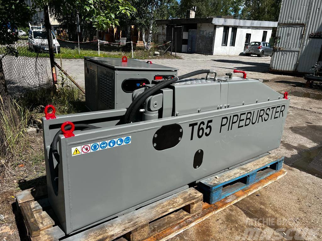  PIPEBURSTER T65 Kraking NO DIG Scandinavian Construction et Forages de tunnel et d'extraction souterraine