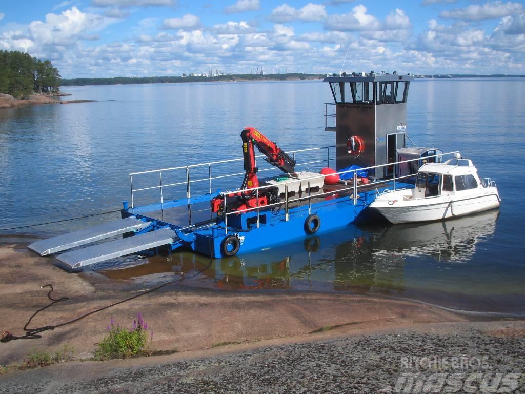  FB Pontoons transport ship Bateaux de travail, barges et pontons