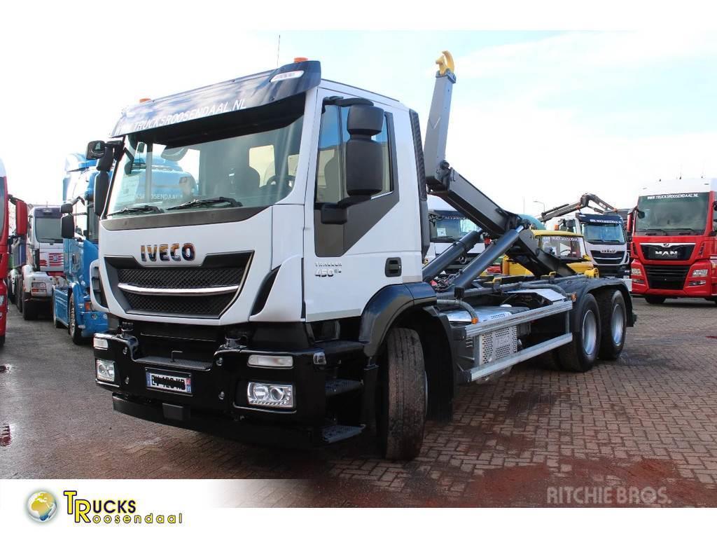 Iveco Stralis 460 + 20T HOOK + 6X2 + 12 PC IN STOCK Camion ampliroll
