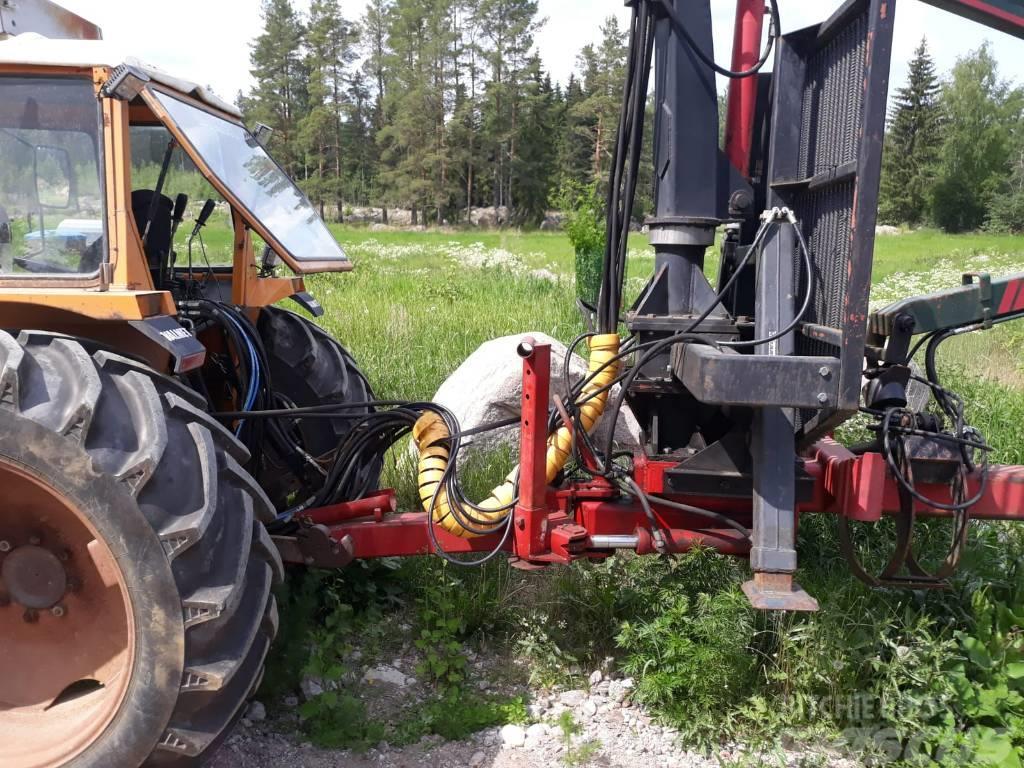  Metsäkärrypaketti JP7000 - TOSI JÄREÄ PAKETTI Remorque forestière avec grue