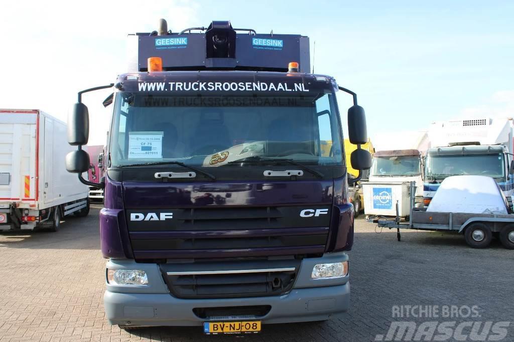DAF CF 75 .250 + euro 5 + 6X2 Camion poubelle