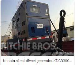 Kubota genset diesel generator set LOWBOY Générateurs diesel
