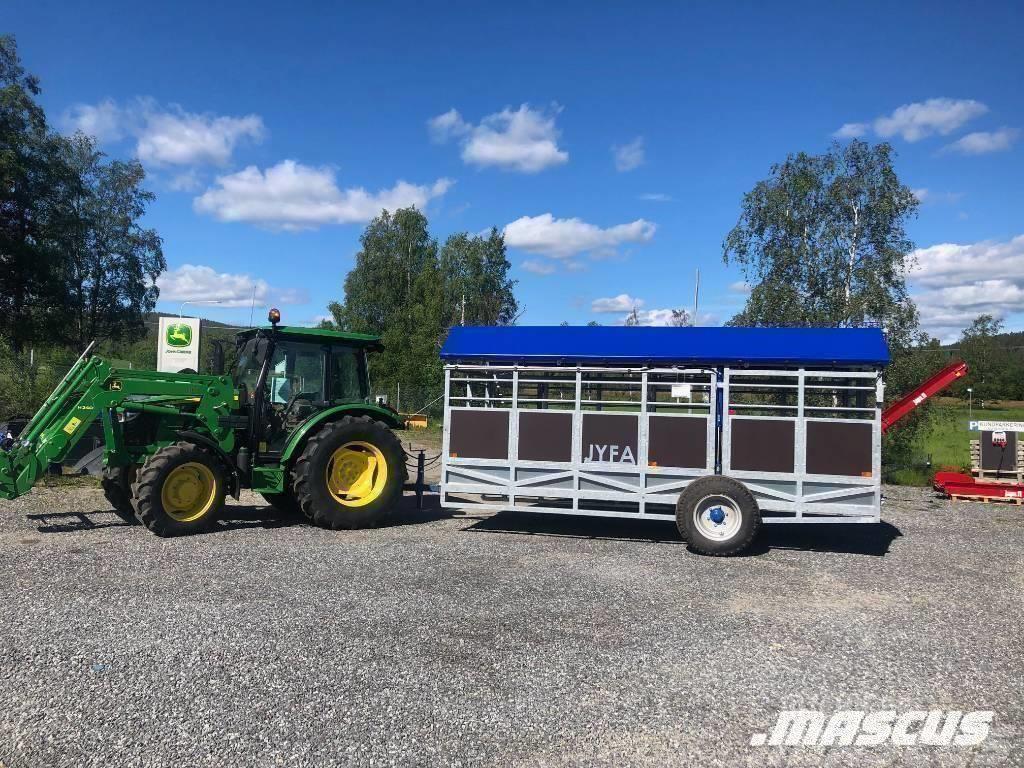 Jyfa Djurtransportvagn 5 M Hydraulisk Vagn NY Kampanj Autre remorque agricole