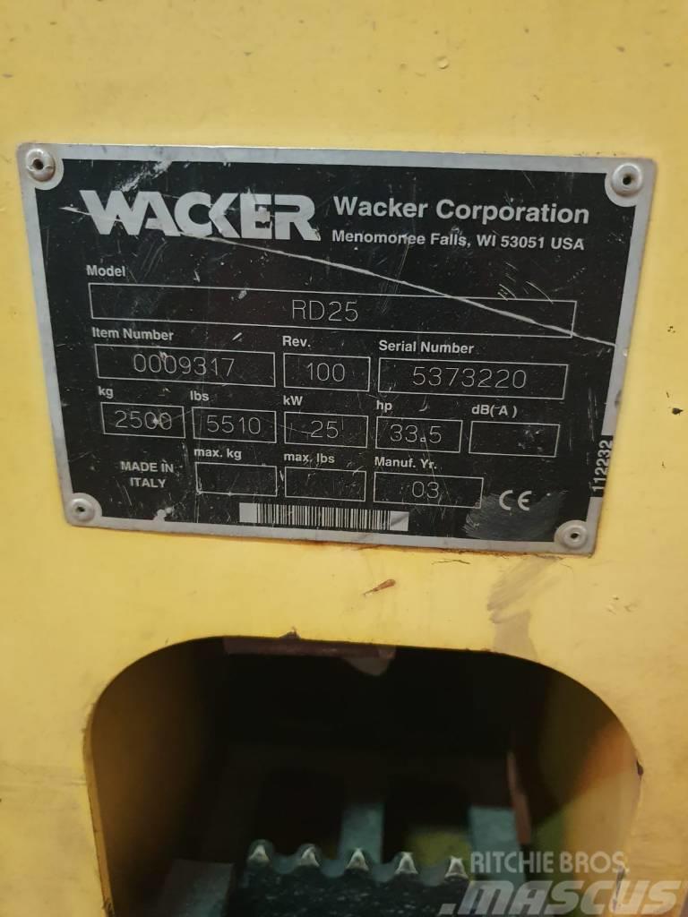 Wacker Neuson RD 25 Autres rouleaux