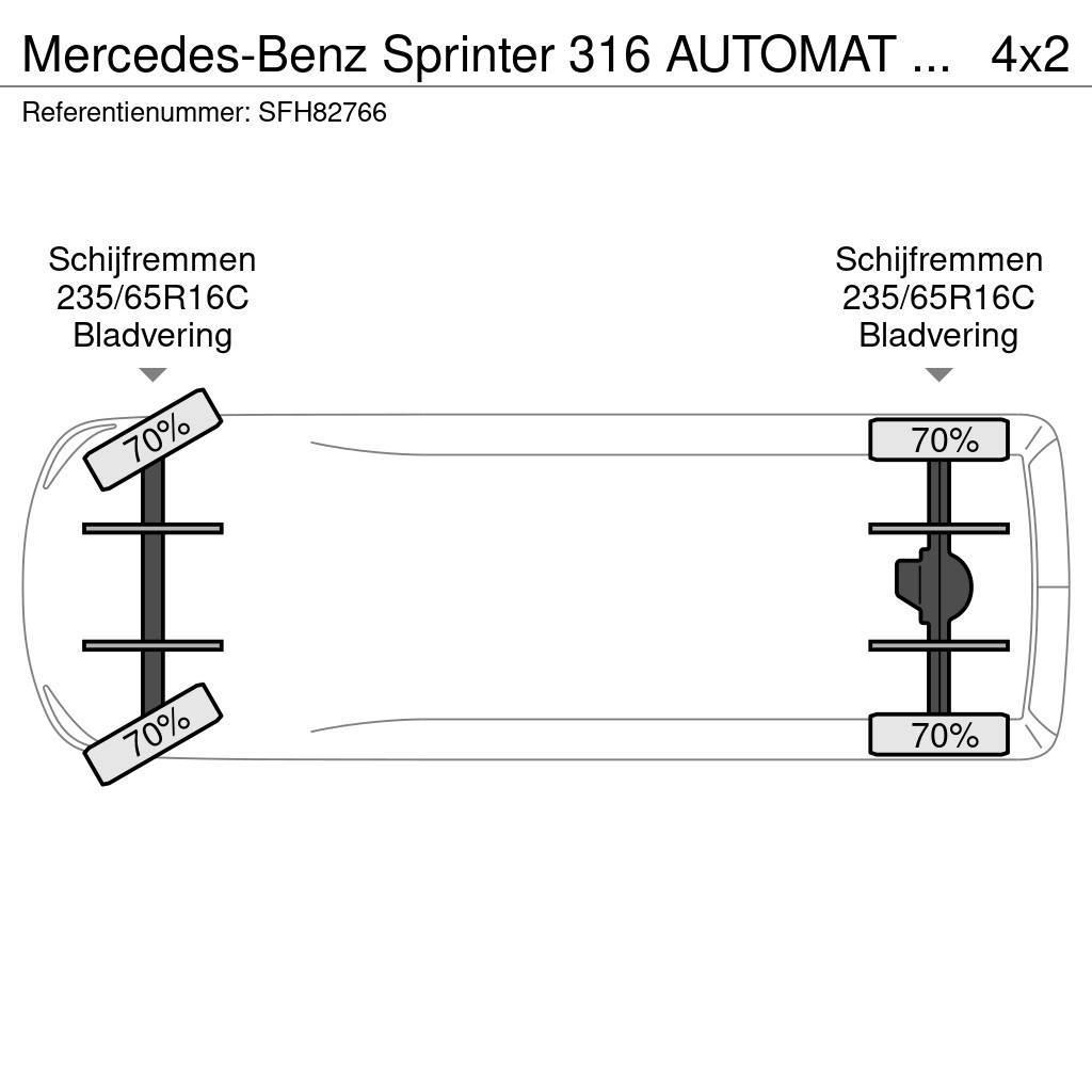 Mercedes-Benz Sprinter 316 AUTOMAT / AIRCO / EURO 5 Camion benne