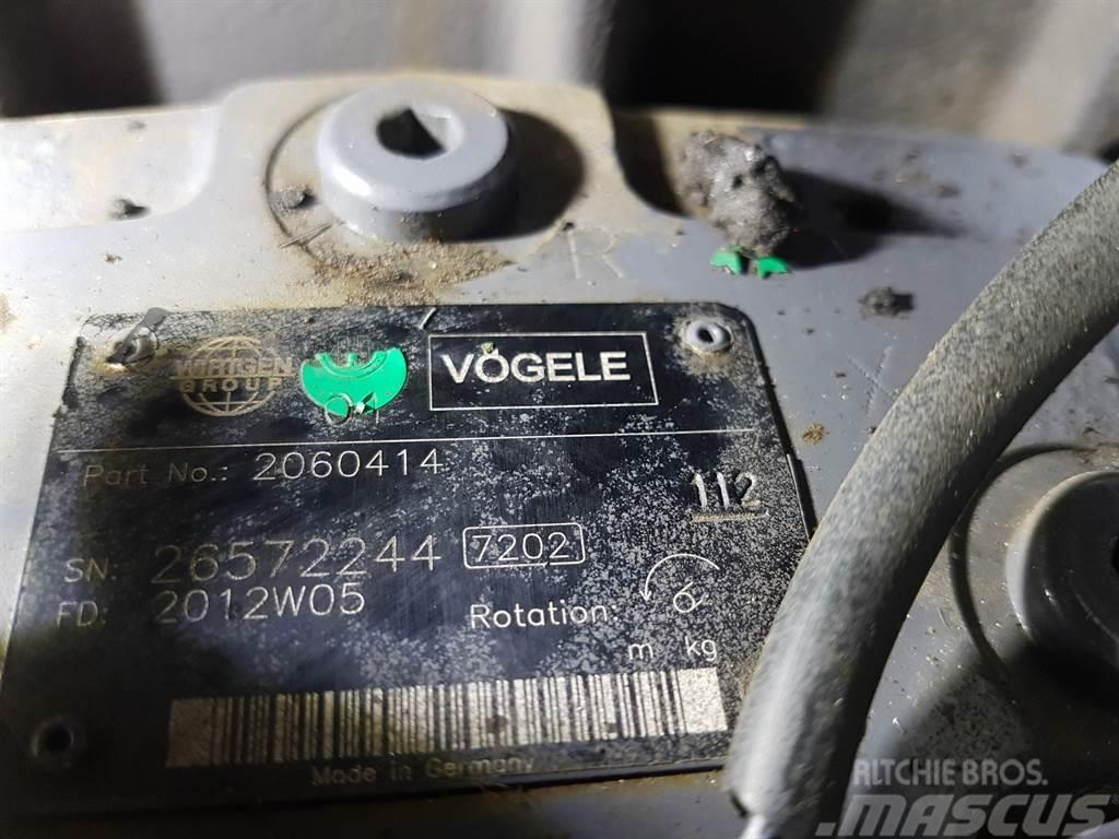 Vögele 2060414 (A10VG45+A10VG28) - Drive pump/Fahrpumpe/R Hydraulique
