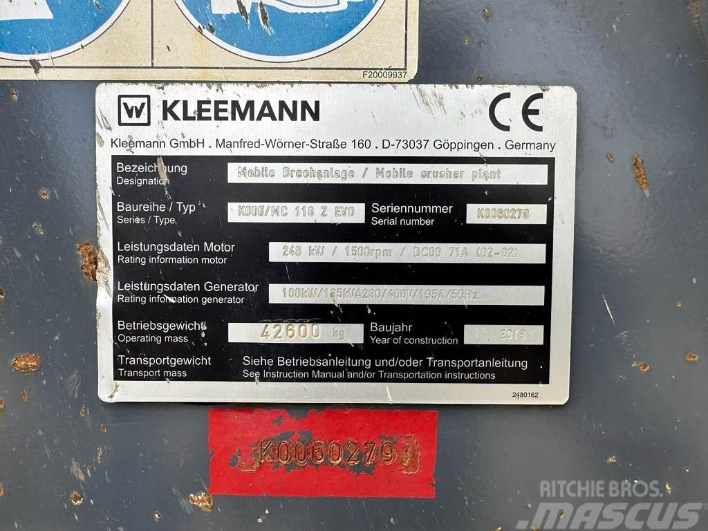 Kleemann MC110Z EVO Concasseur