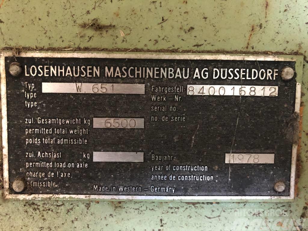 Losenhausen W 651 Compacteur de sol