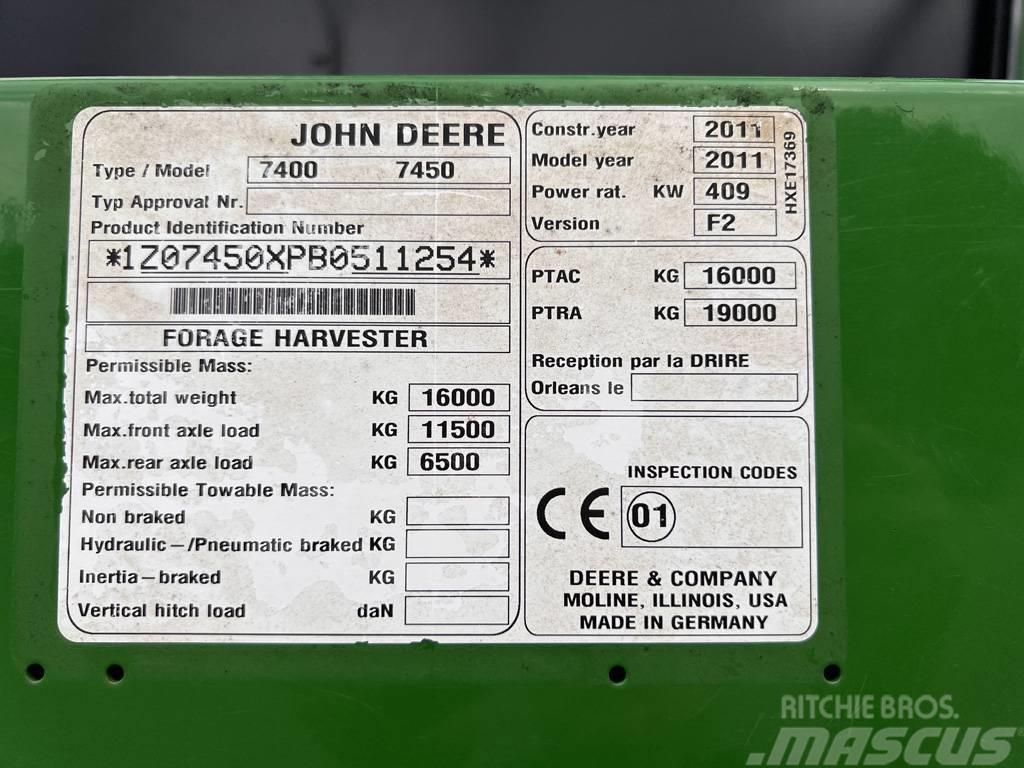 John Deere 7450 Ensileuse automotrice