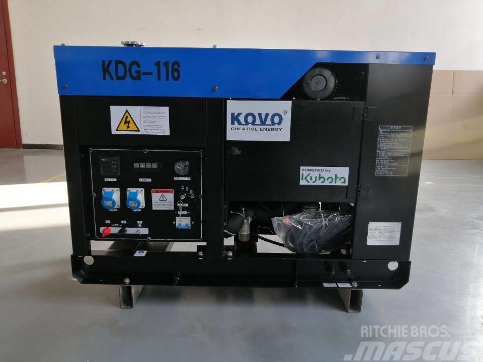 Kubota powered diesel generator J116 Générateurs diesel