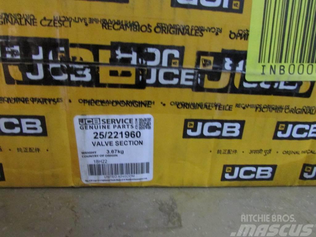 JCB Valve Section / Ventilblock Neu 25/221960 Hydraulique