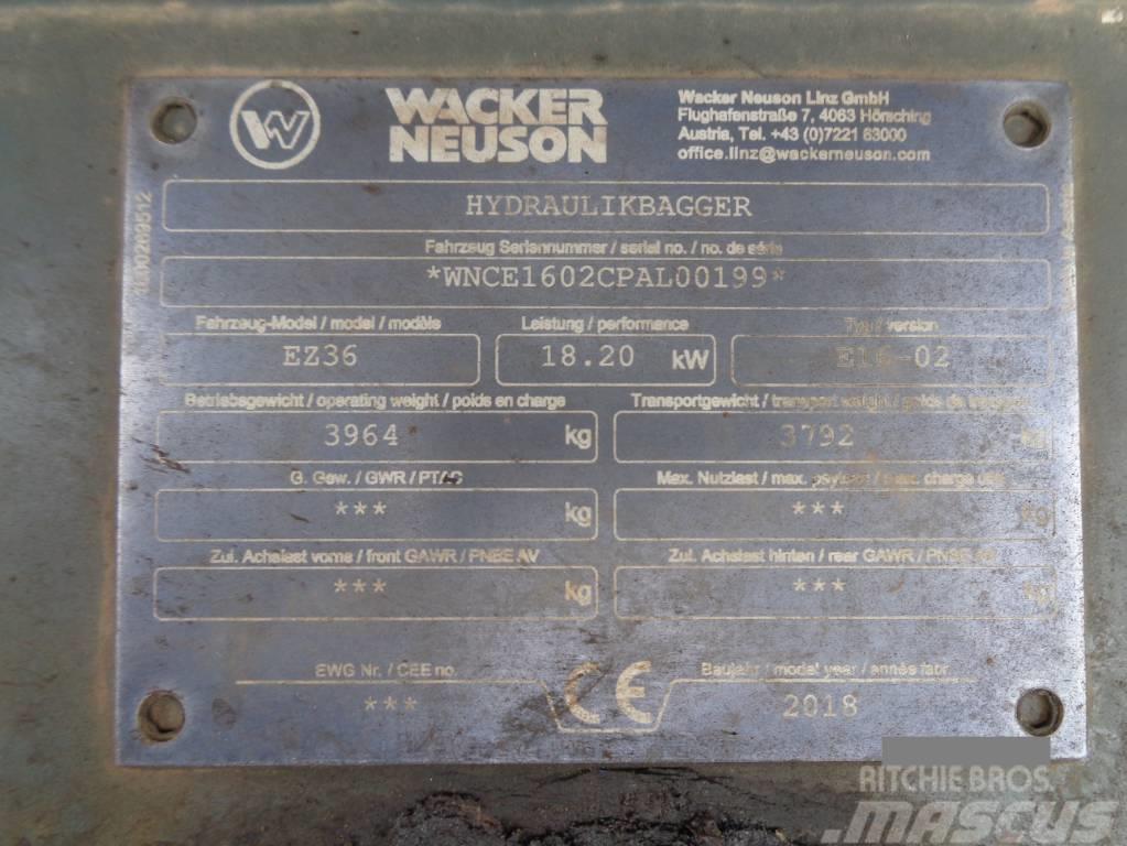 Wacker Neuson EZ36 Pelle sur chenilles