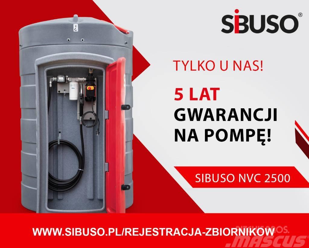 Sibuso NVC 2500L zbiornik Diesel z szafą Cuve