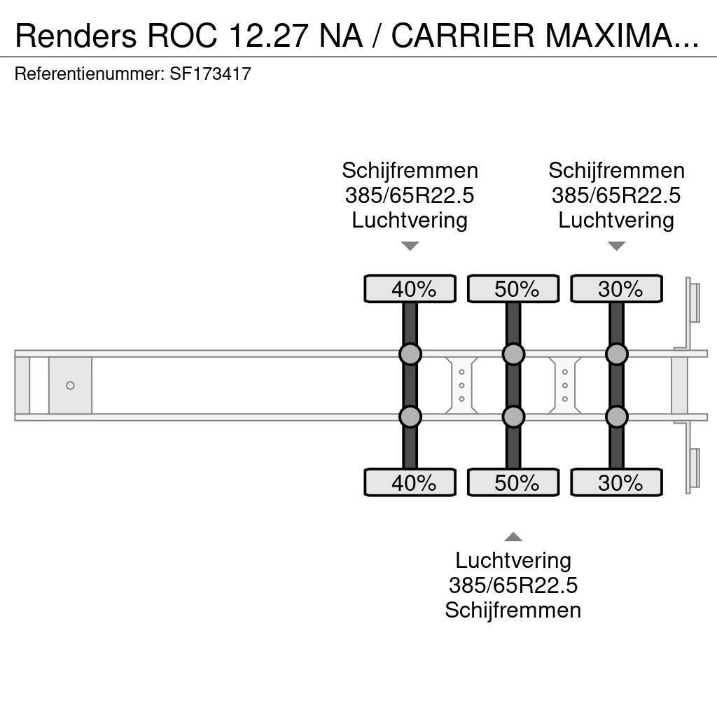 Renders ROC 12.27 NA / CARRIER MAXIMA 1200 DPH Semi remorque frigorifique