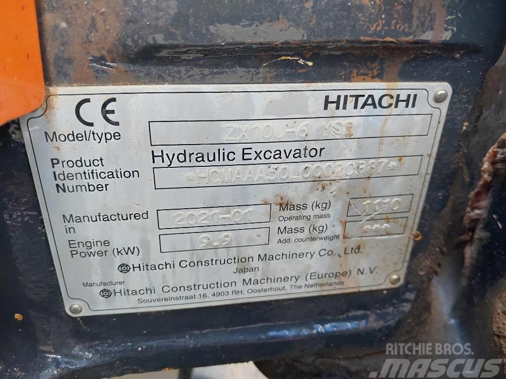 Hitachi ZX10U-6 Mini pelle < 7t