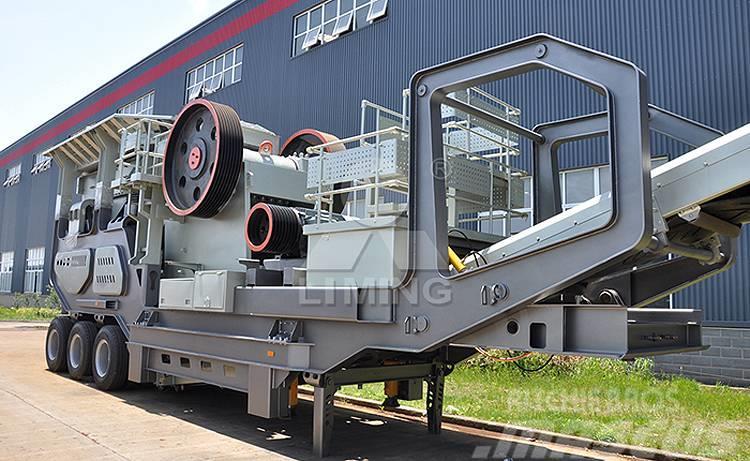 Liming PE600*900 mobile jaw crusher with diesel engine Concasseur mobile