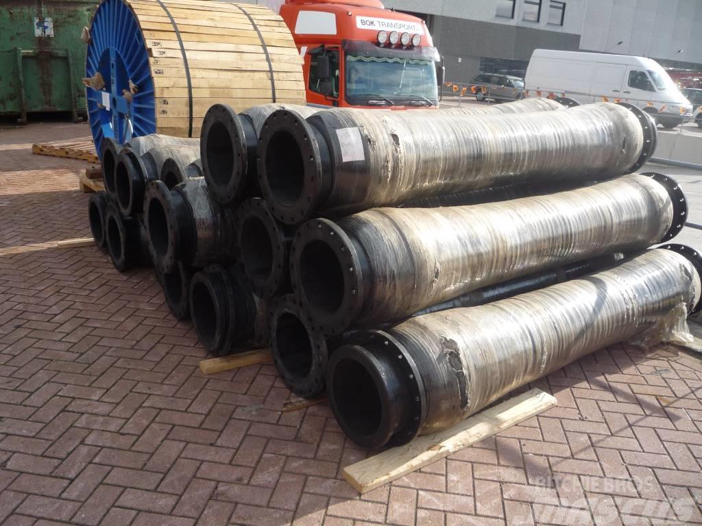  Discharge pipelines HDPE Pipes, Steel pipes, Float Dragueurs