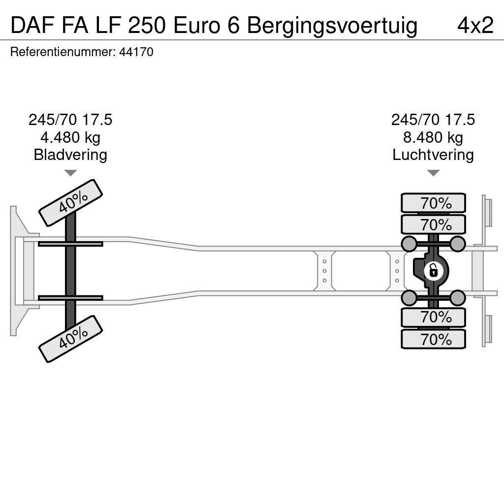 DAF FA LF 250 Euro 6 Bergingsvoertuig Camion dépannage