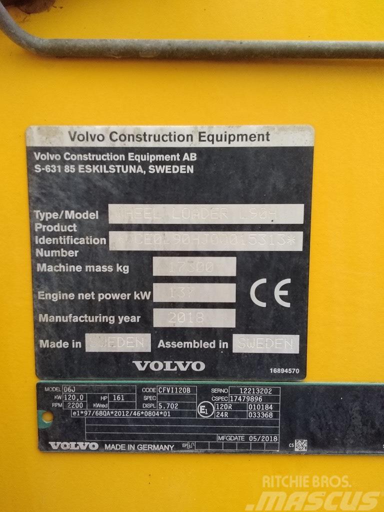 Volvo L 90 H Chargeuse sur pneus