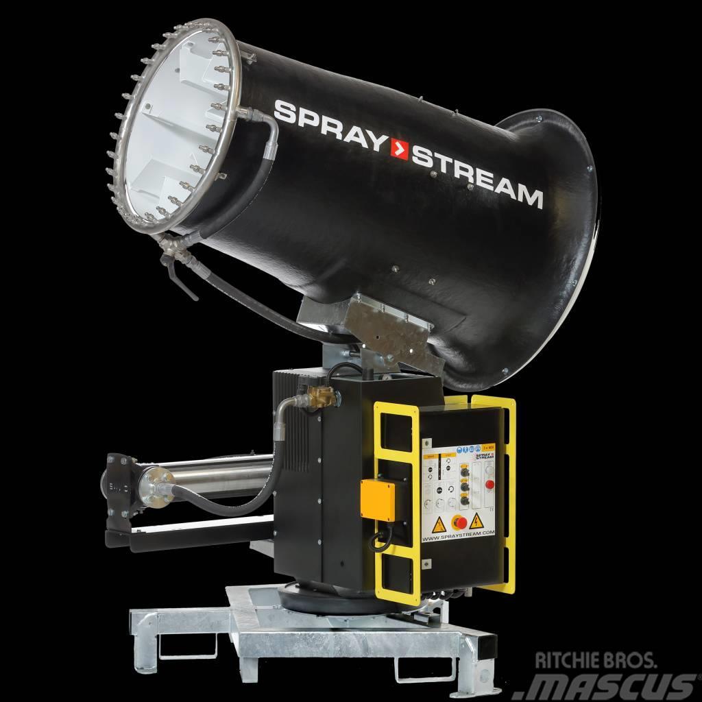 SprayStream STØV / FOG  Cannons   -         Støv/lugt-kontrol Système de brumisation