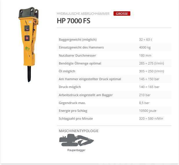 Indeco HP 7000 FS Marteau hydraulique
