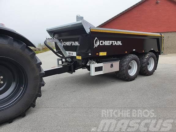 Chieftain Dumper, 14 t, Full Hardox Remorque multi-usage