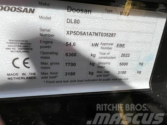 Doosan DL80-7 Chargeuse sur pneus
