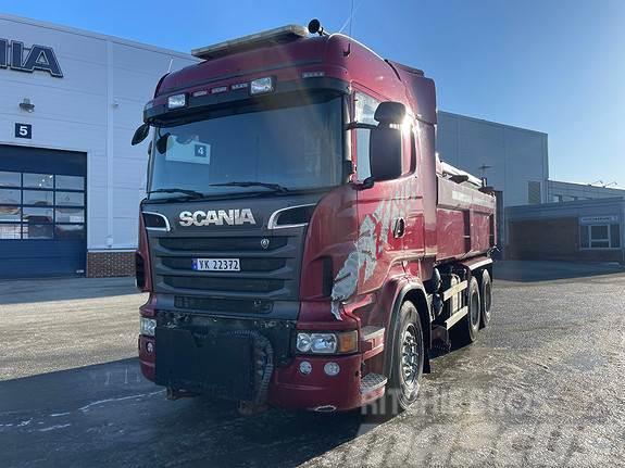Scania R560CB6x2HSA, Istrail dumper, brøyteutstyr inkl. m Camion benne