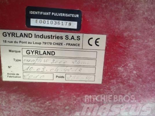  Gyrland EXXAFLOW3000 Pulvérisateurs traînés